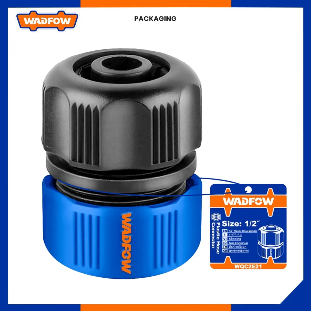 1/2" Plastic Hose Quick Mender Connector Durable
