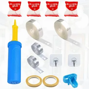 1pcack/ 14pcs | Multifunctional Balloon Accessories | Handheld Inflator Birthday Balloons Pump | Lightweight Durable Wedding Room Decoration