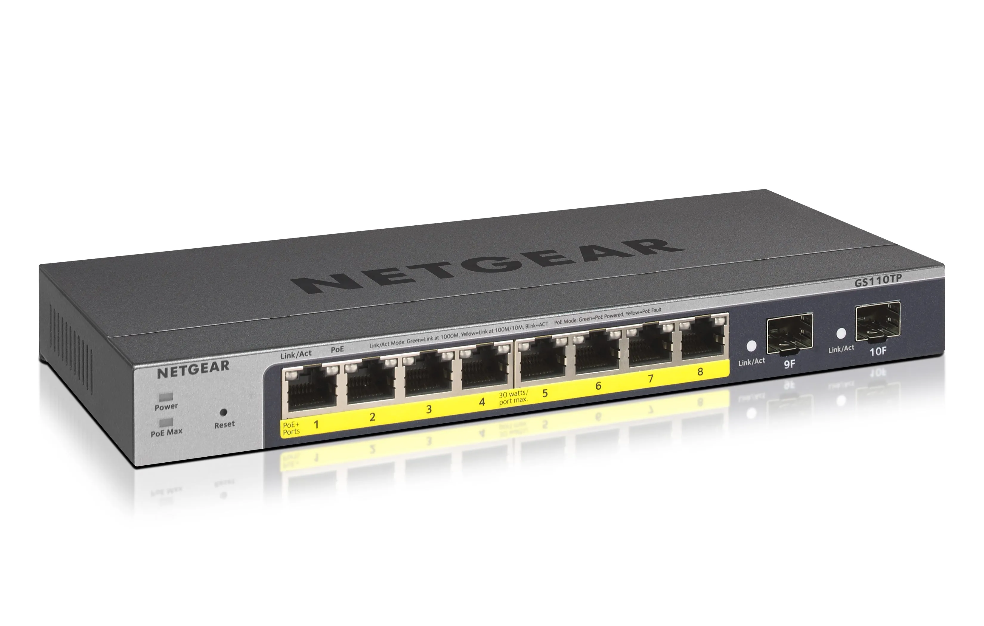 8P Ge Poe Smart Managed