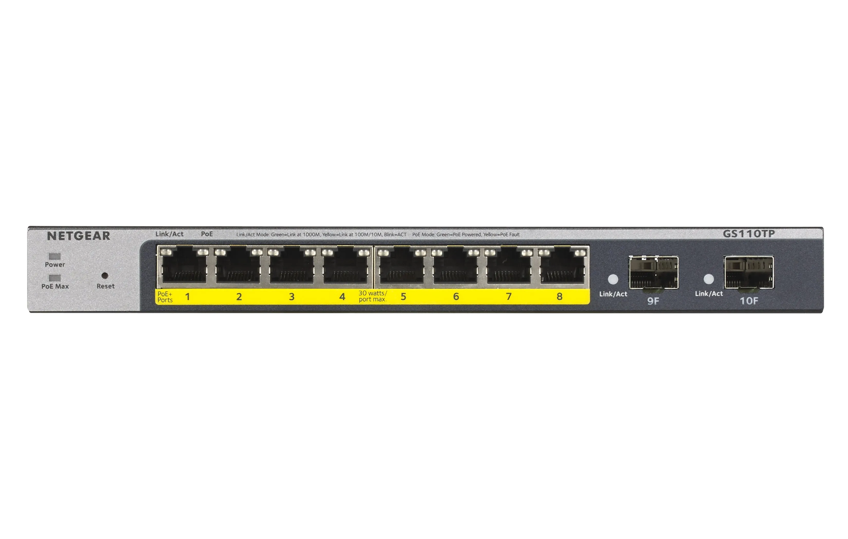 8P Ge Poe Smart Managed