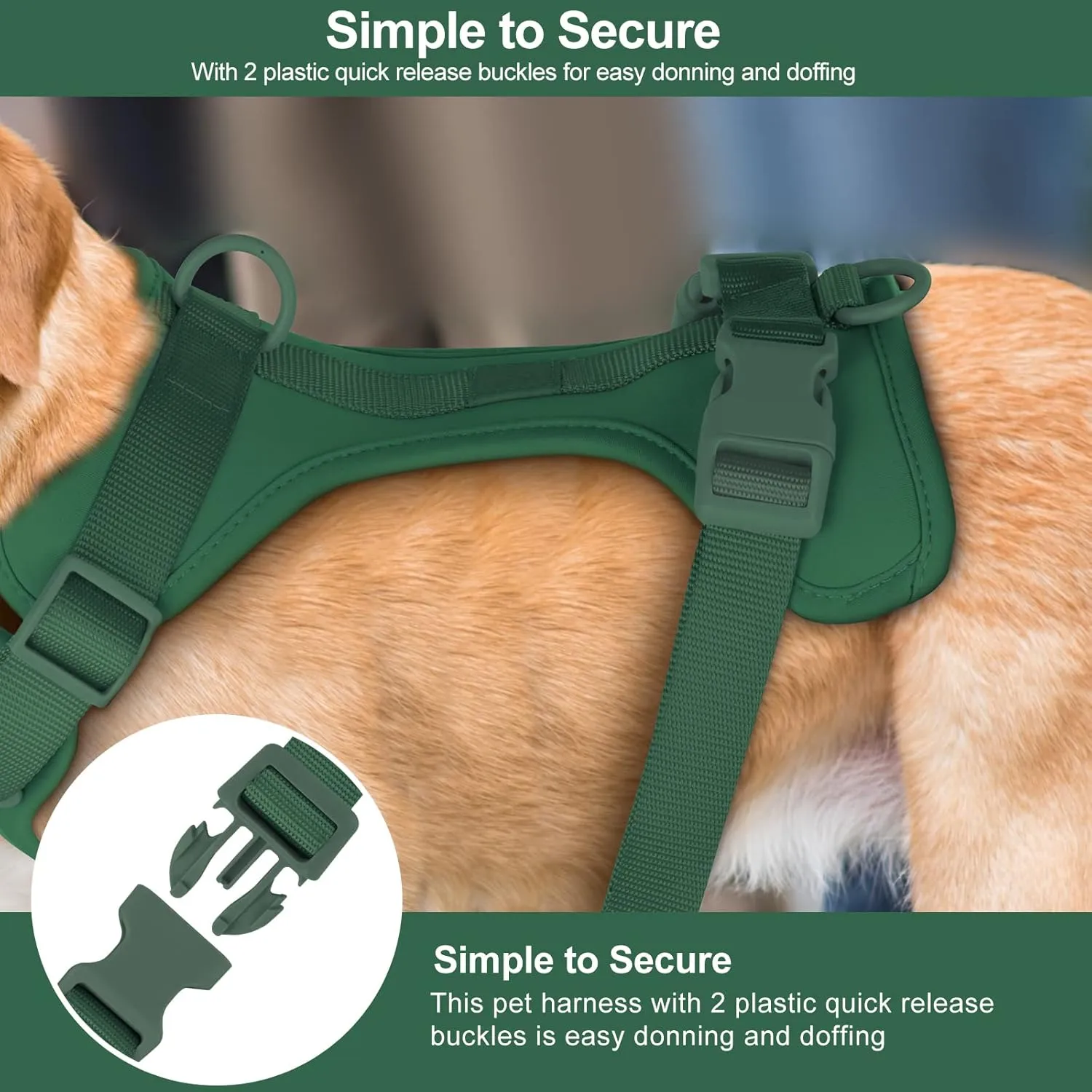 Adjustable Durable Breathable Mesh Pet Vest