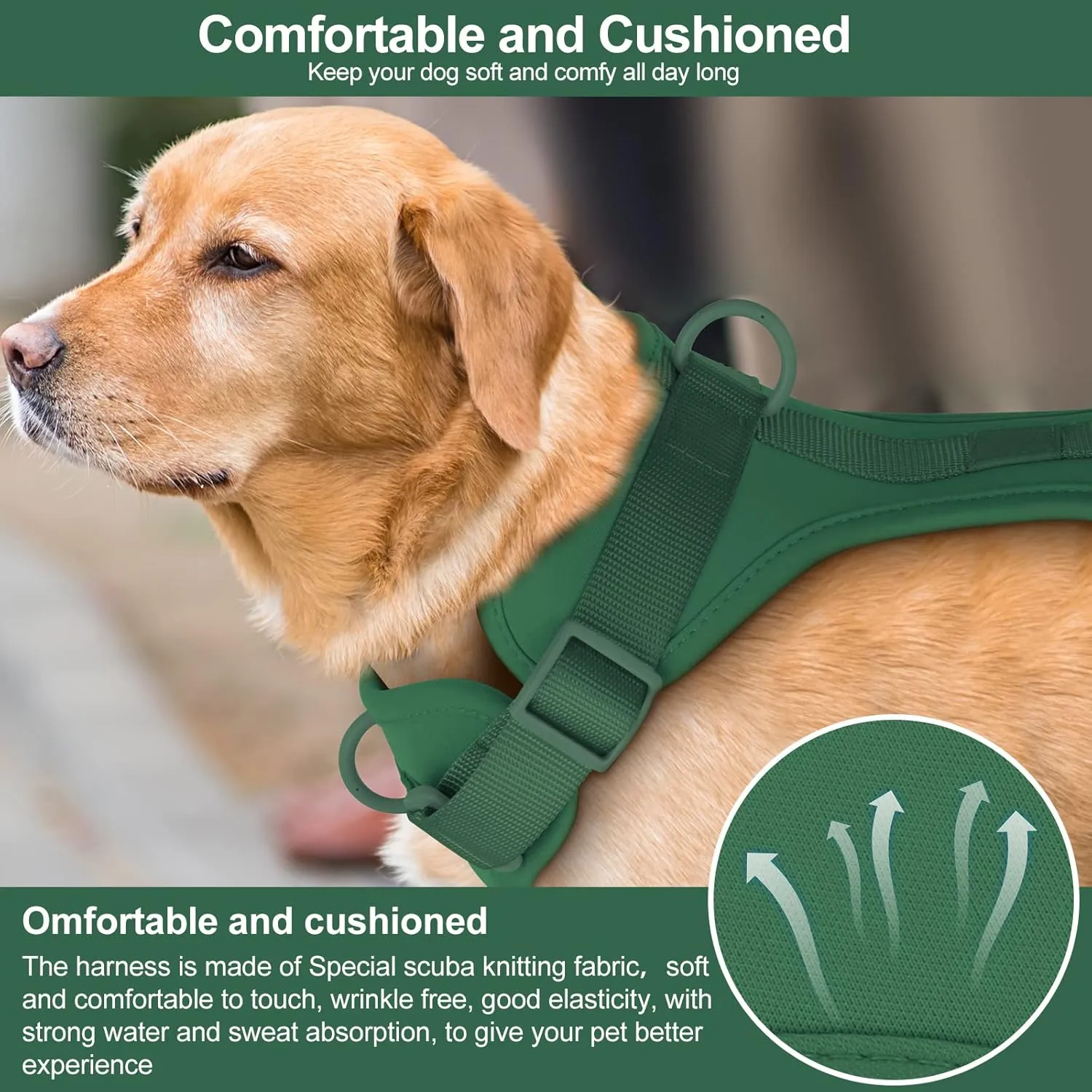 Adjustable Durable Breathable Mesh Pet Vest