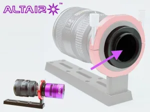 Altair Nikon Lens Adapter Spacer, 17.5 mm for Hypercam TEC