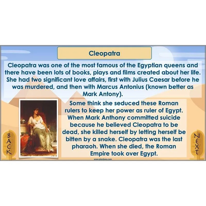 Ancient Egyptians Topic