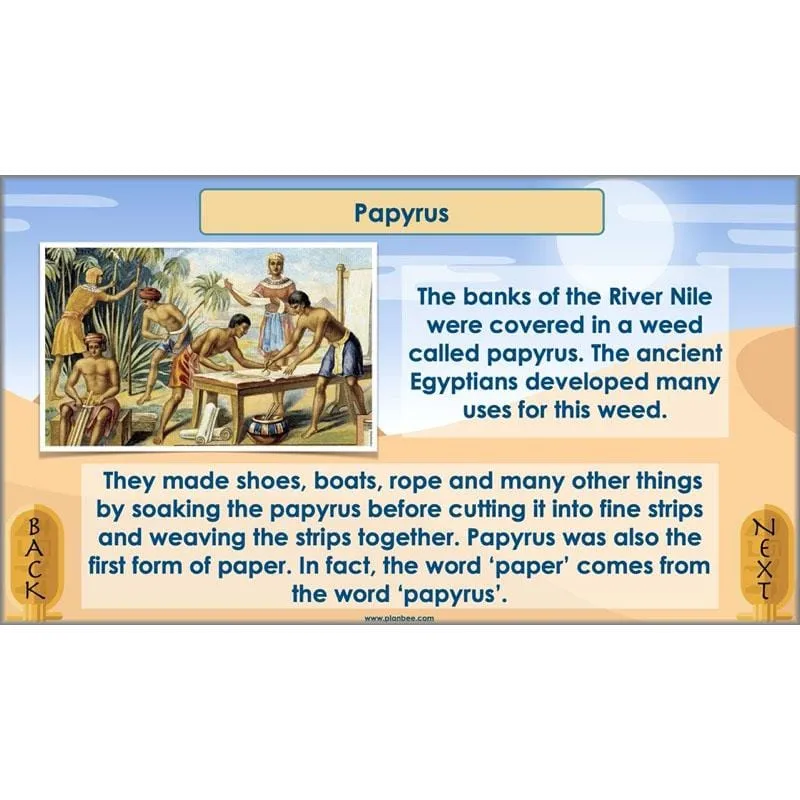 Ancient Egyptians Topic