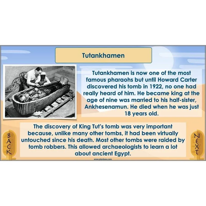 Ancient Egyptians Topic