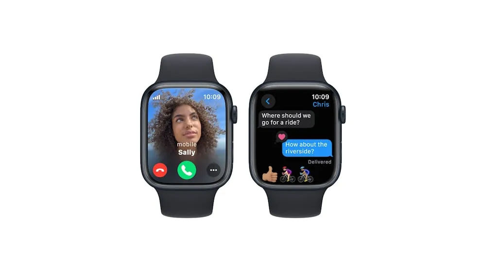Apple Watch Series 9 41mm (GPS   Cellular) Midnight Aluminium Case (Refurbished - Grade A)