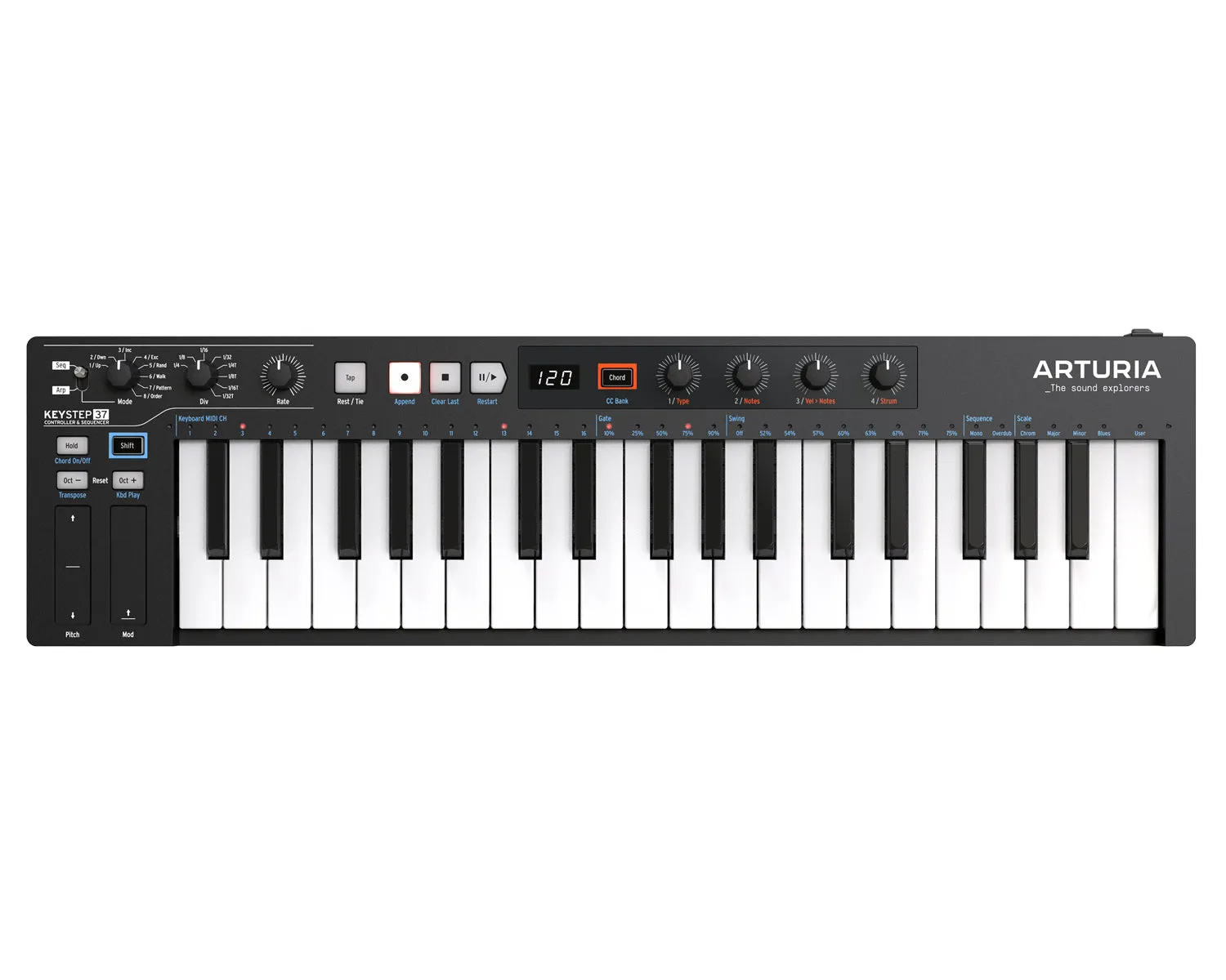 Arturia Keystep 37 Black