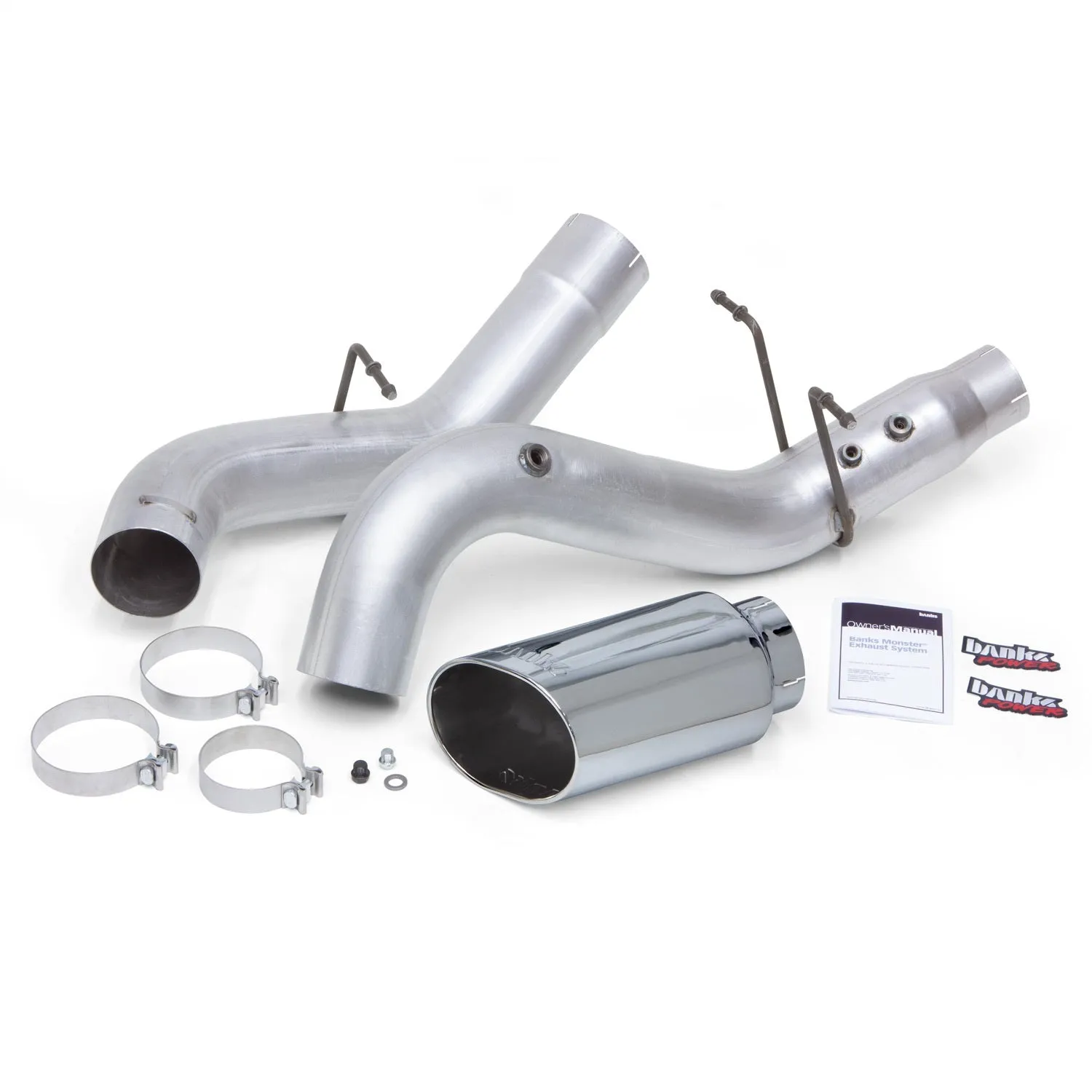 Banks Power 48996 Monster Exhaust System; 5.0in.; 2017-2019 Silverado L5P