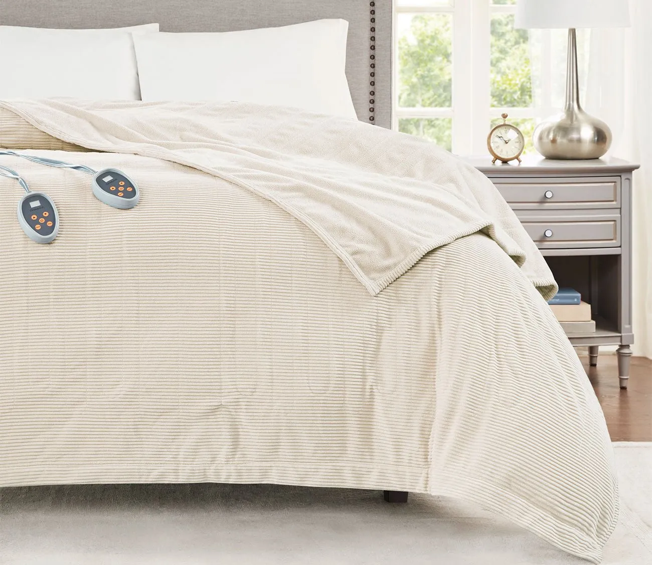 Beautyrest Electric Micro Fleece Heated Blanket