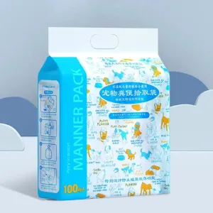 Convenient and Reliable Disposable Dog Poop Bags