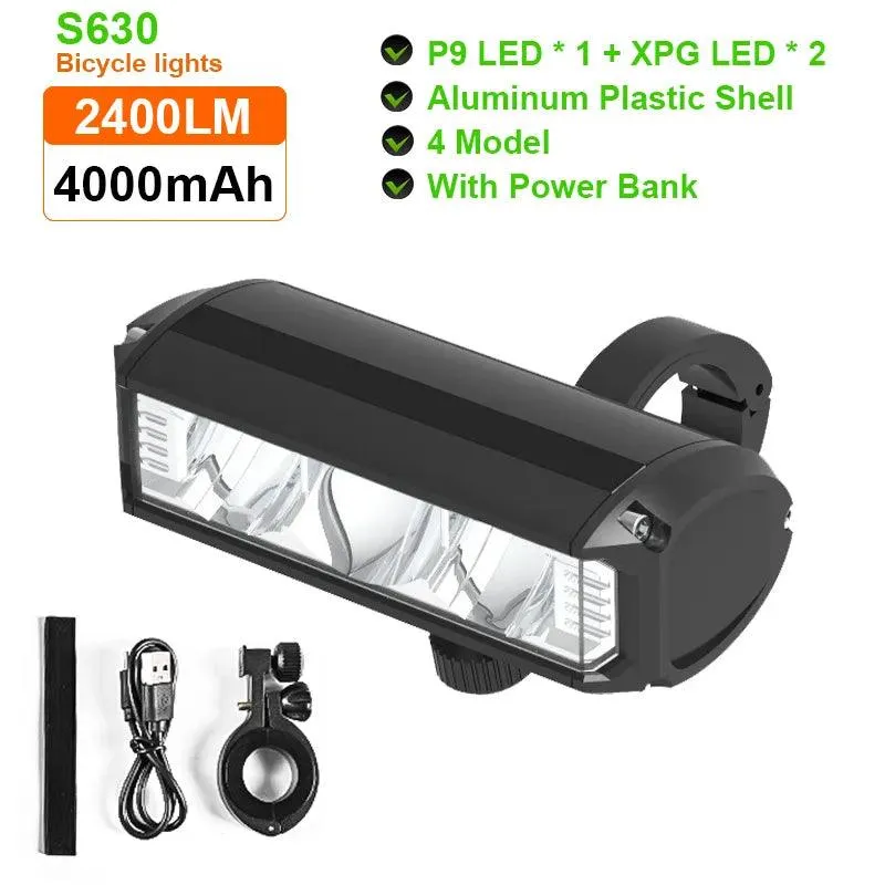 Cycling Companion LED Headlight: Illuminate Your Path