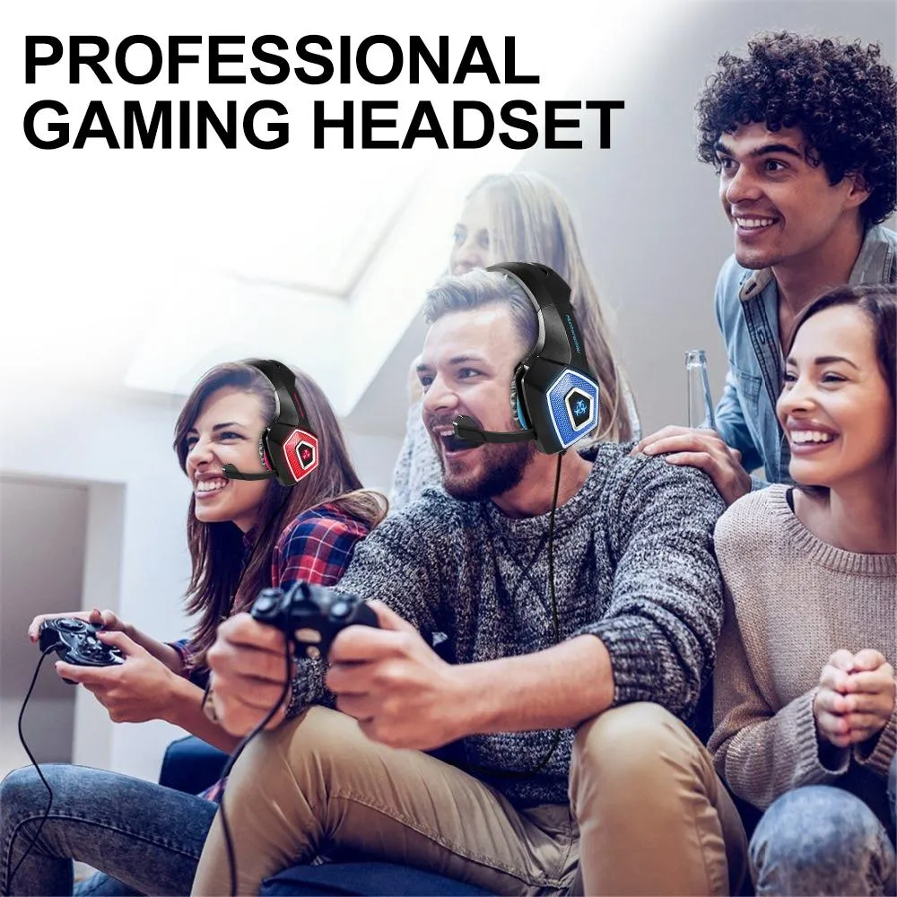 Dragon LED Stereo Gaming Headset with Mic
