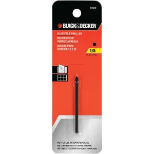 Glass & Tile Drill Bit: Durable & Precision Tool, 3-Pack