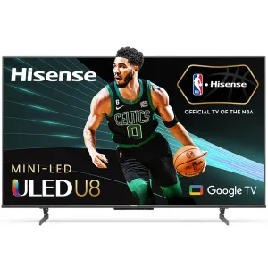 Hisense 65" 4K Quantum Dot QLED Smart Google TV (65U8H)