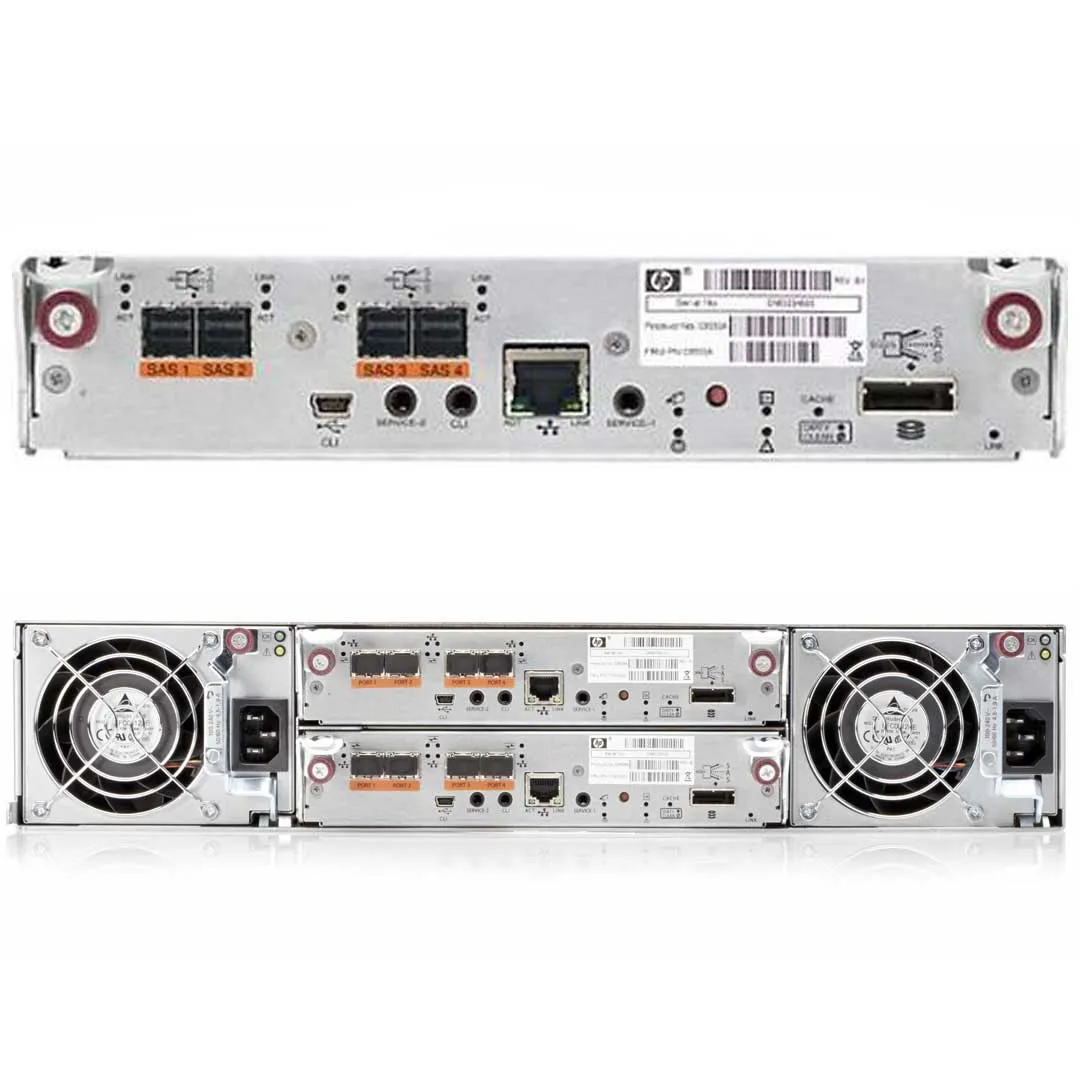 HPE MSA 2040 ES SFF Dual Controller SAN w/4 400GB  Flash Bundle/S-Buy | P9H24SB