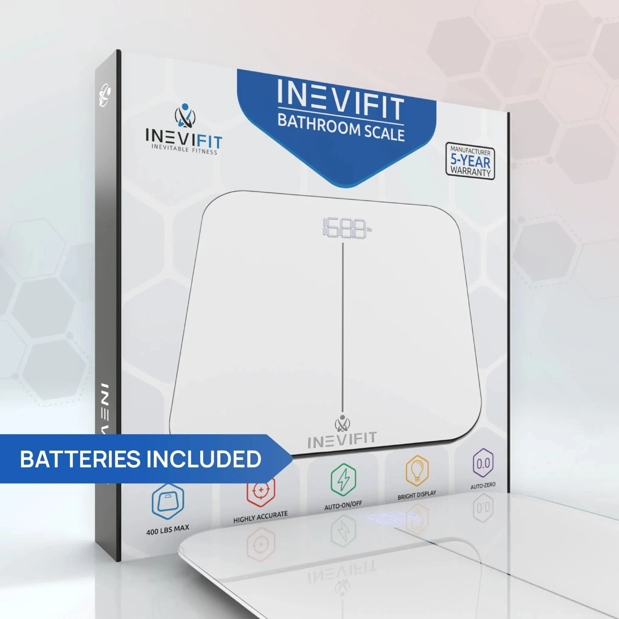INEVIFIT Digital Bathroom Scale I-BS005