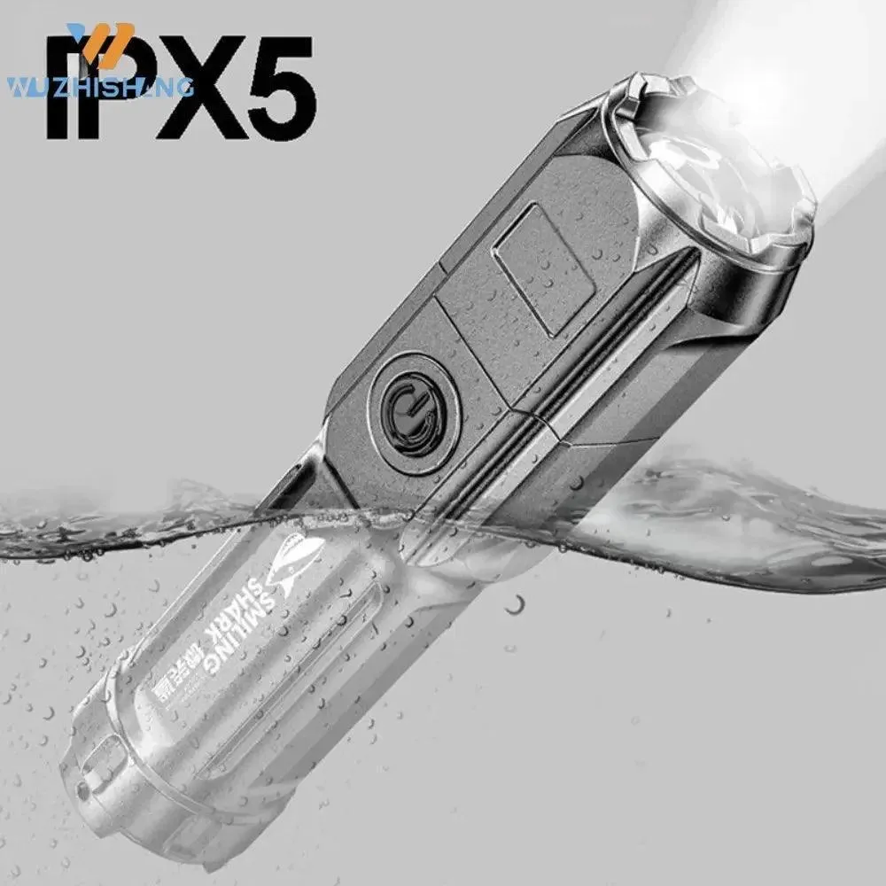 Lumen Tactical Flashlight: USB Rechargeable LED Torch for Outdoor Adventures