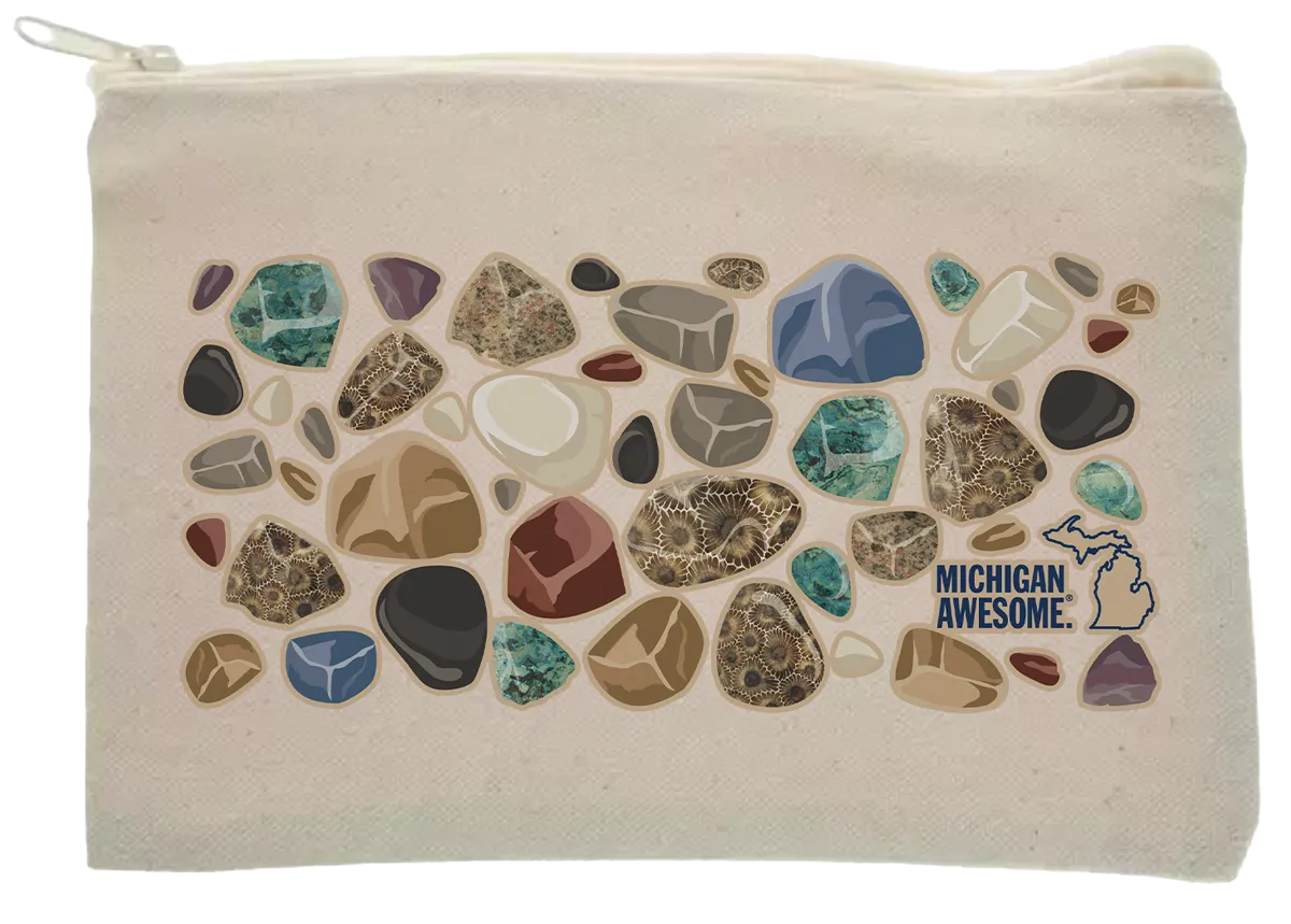 Michigan Rockhound Pouch