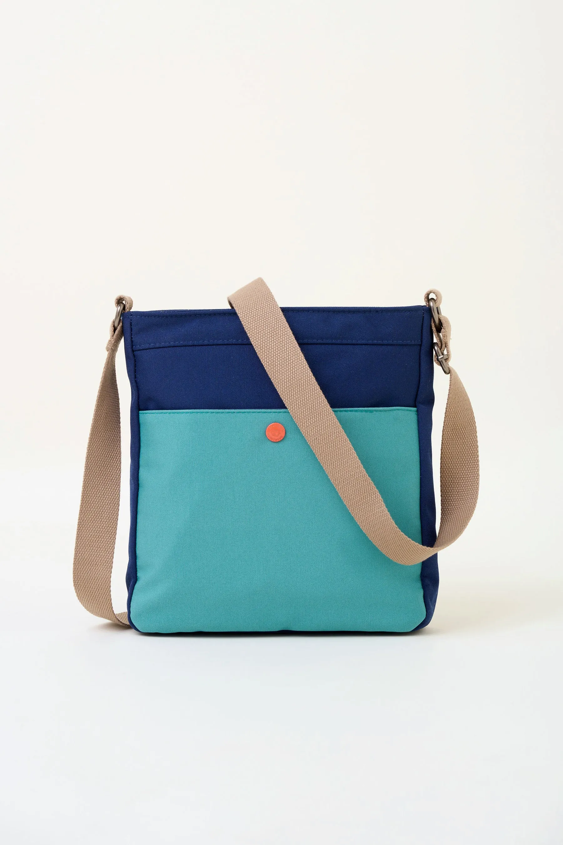 Navy Large Cross Body Bag