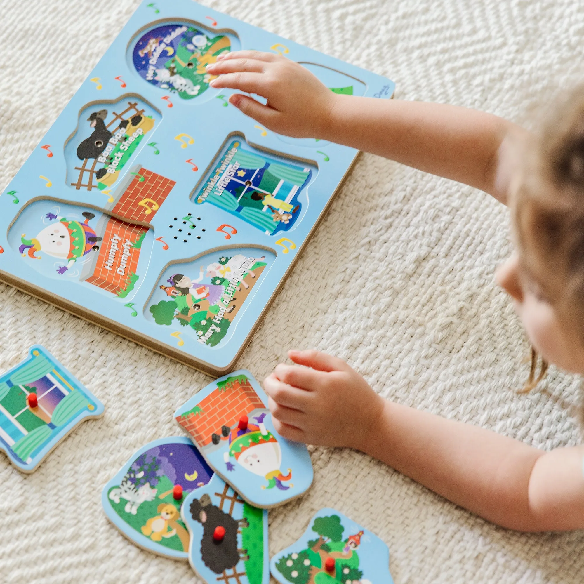 Nursery Rhymes 2 Sound Puzzle - 6 PIeces