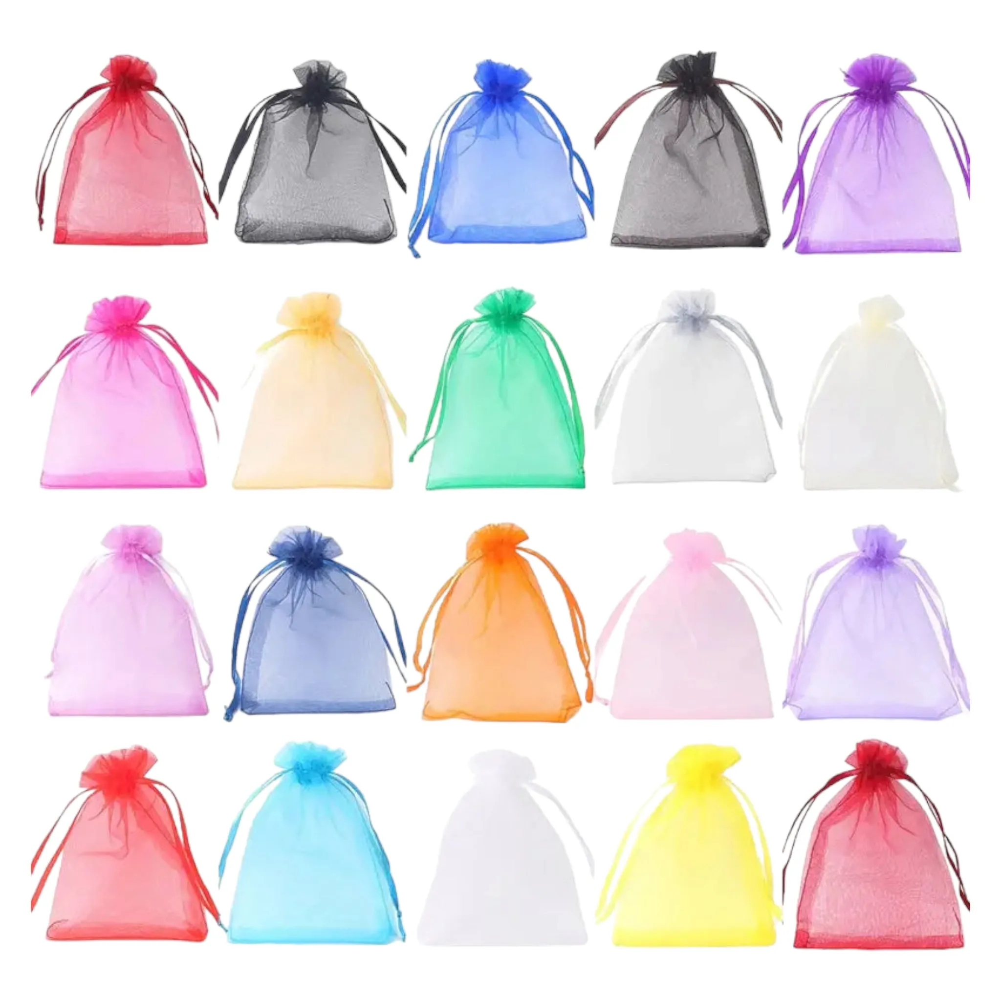 Organza Bags 8x10cm 10pack