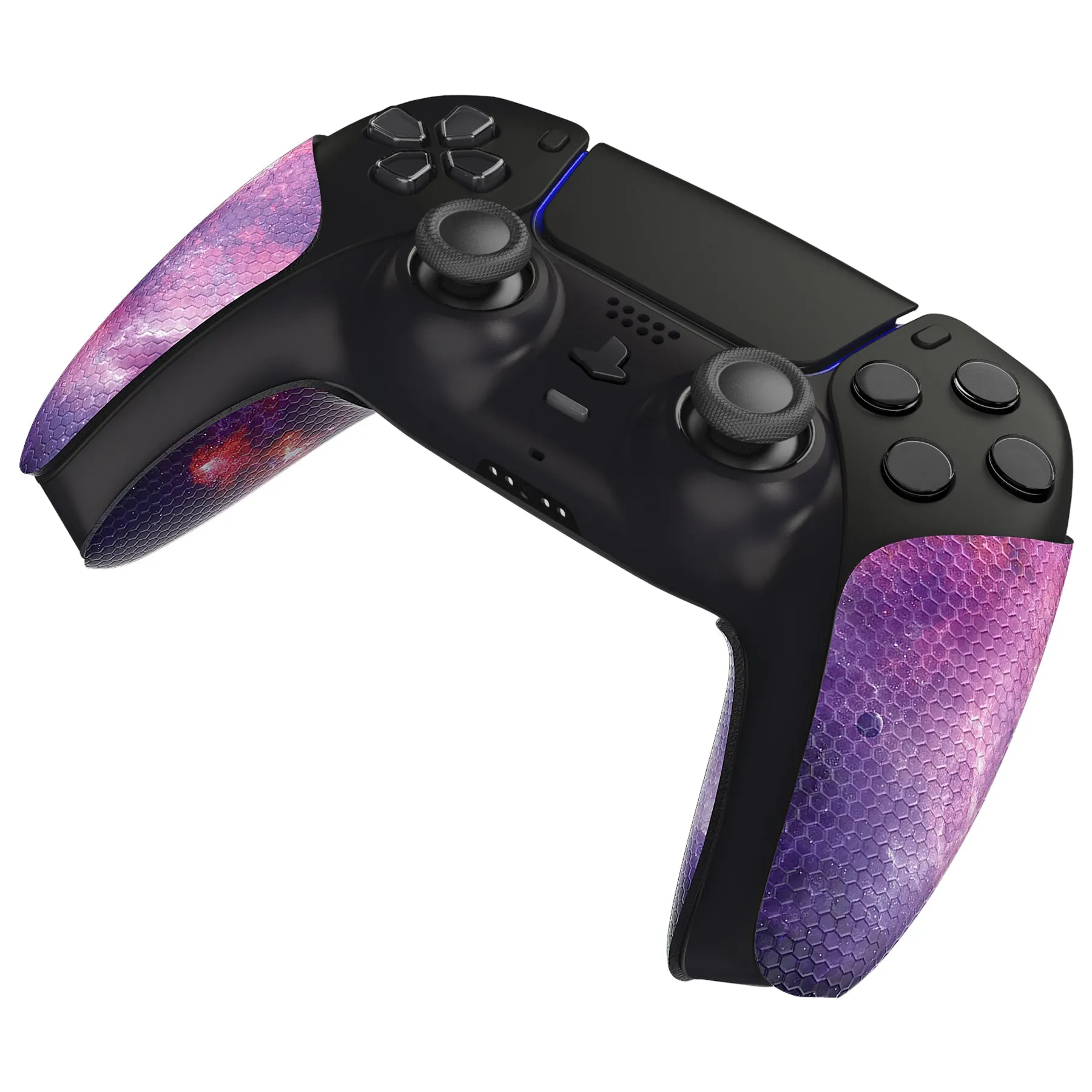 PlayVital Nebula Galaxy Anti-Skid Sweat-Absorbent Controller Grip for PS5 Controller - PFPJ127
