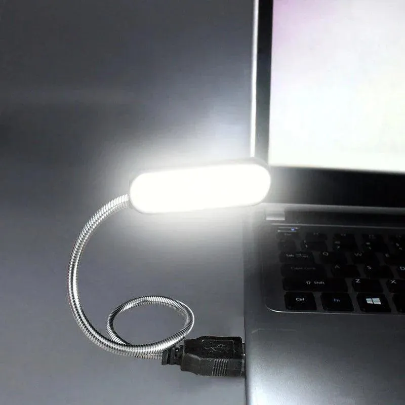 Rechargeable Mini USB LED Book Light - Perfect for Reading & Desk Use