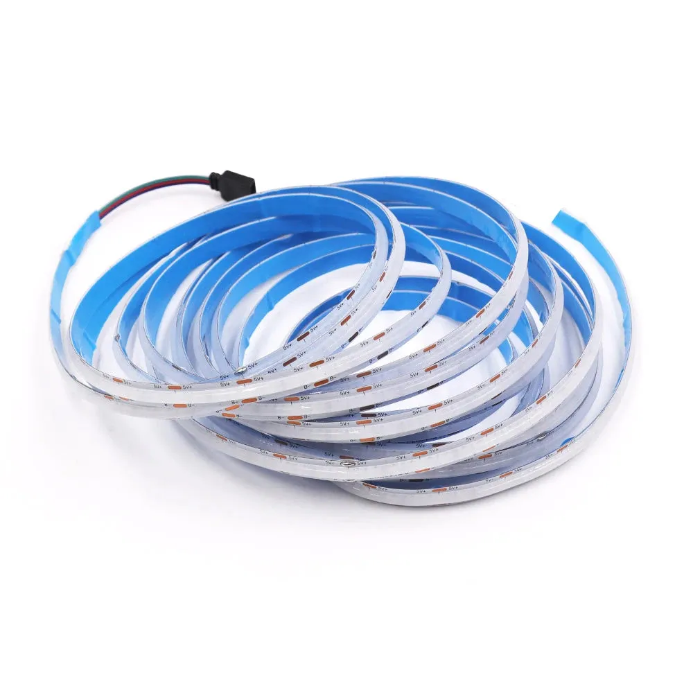 RGB COB LED Strip Light LEDs Linear Lighting Flexible Tape