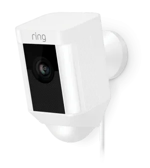 Ring Spotlight  Hardwired Cam - White