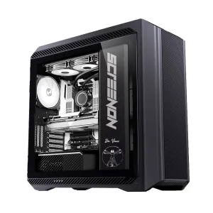 ScreenON - 8K "DaVinci" - Ryzen 9 7950X - RTX 4080 16GB - 64GB DDR5 RAM - 2TB SSD NVMe - 3 x 4TB HDD - Waterkoeling - Extra Stil