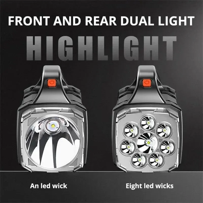 Solar Rechargeable Flashlight: Perfect for Camping & Emergencies