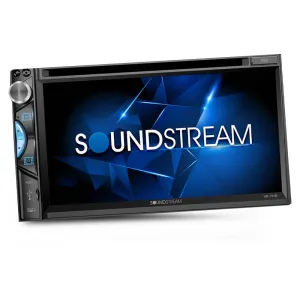 Soundstream VR-7HB 7” Touchscreen DVD/CD With Android PhoneLink & Bluetooth