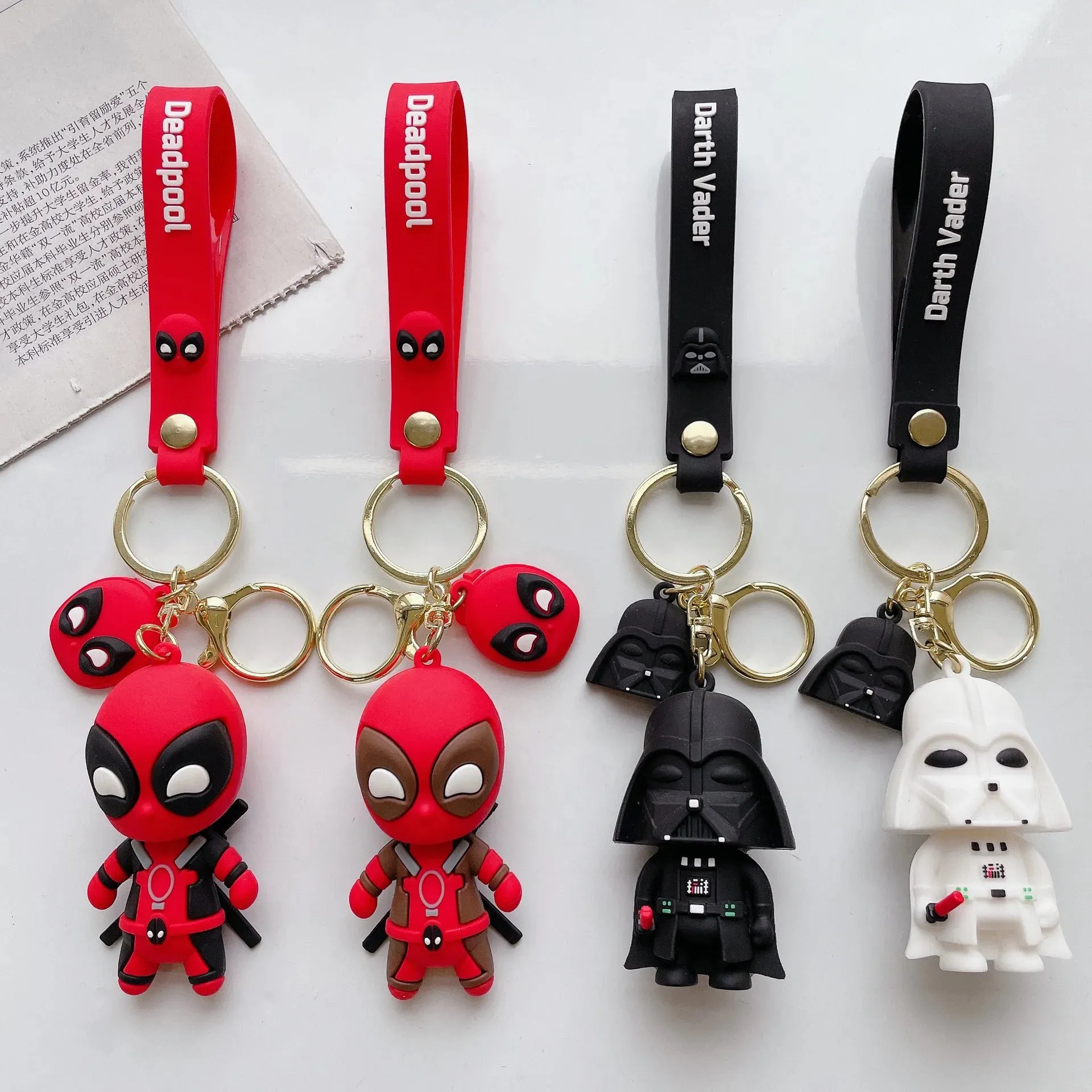 Star Wars Darth Vader | 3D Lanyard Keychain | Durable