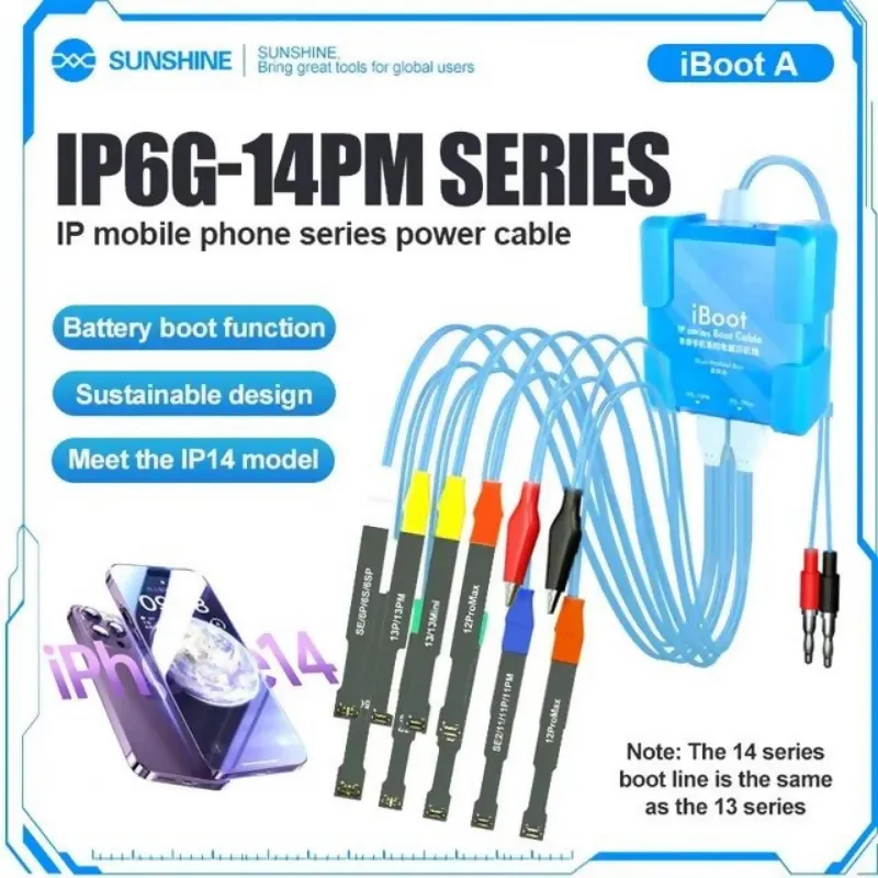 Sunshine iBOOT A Cables For iPhone 6 to 14