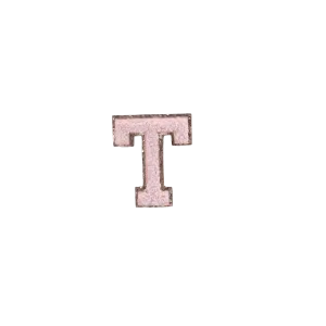 T Letter Patches