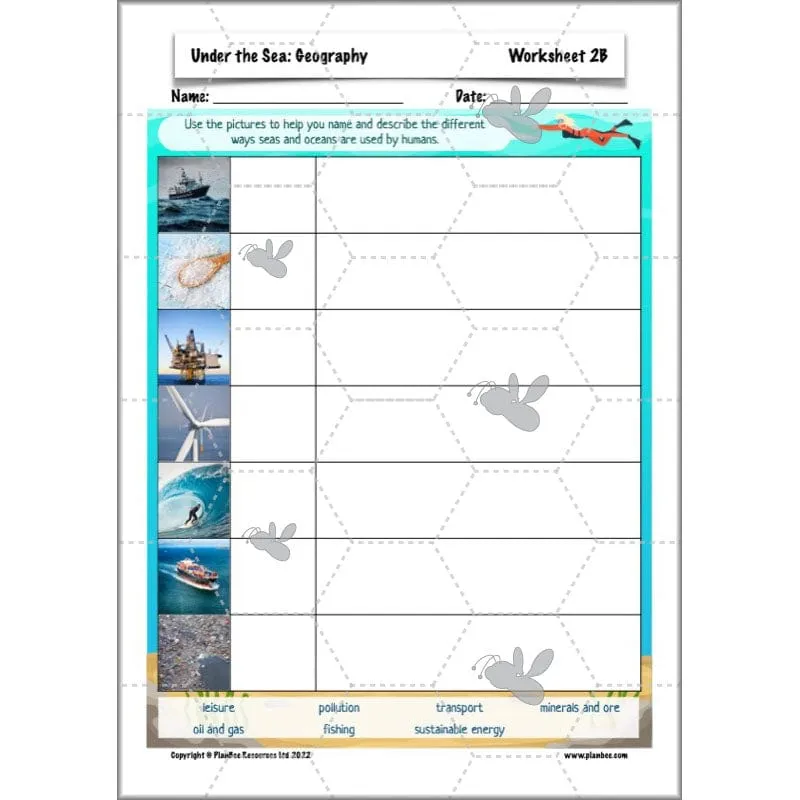 Under the Sea Topic