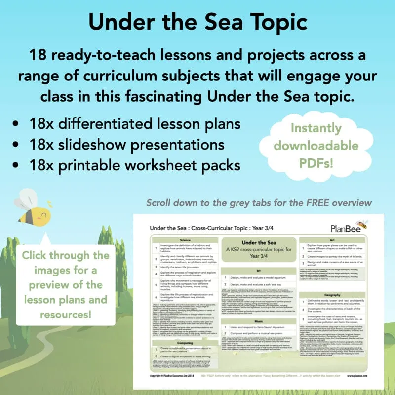 Under the Sea Topic