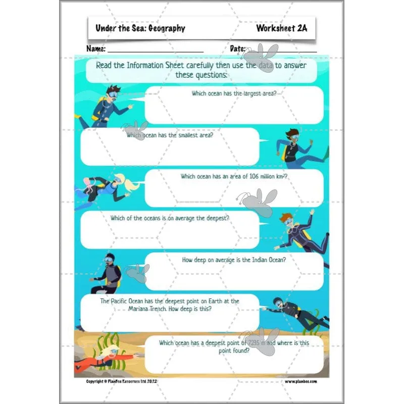 Under the Sea Topic