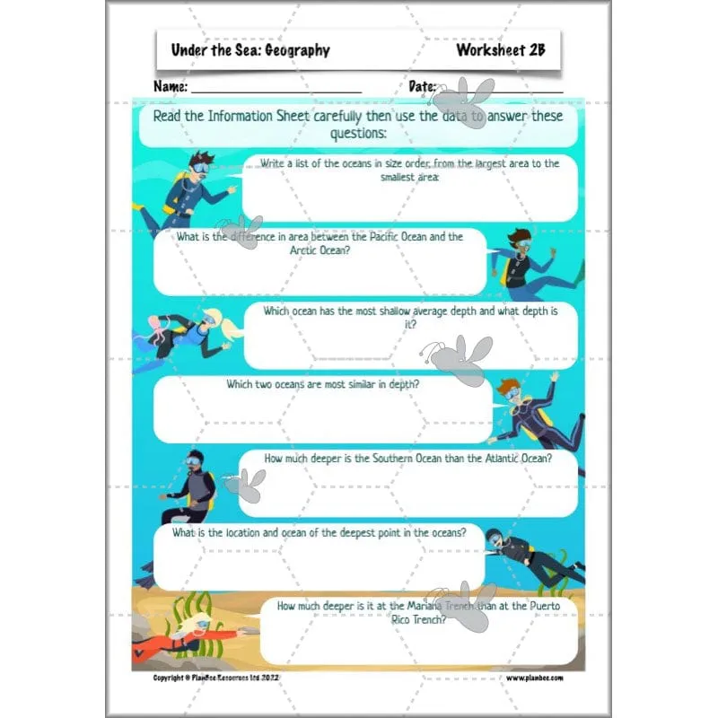 Under the Sea Topic
