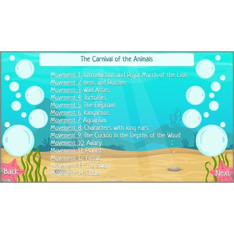 Under the Sea Topic