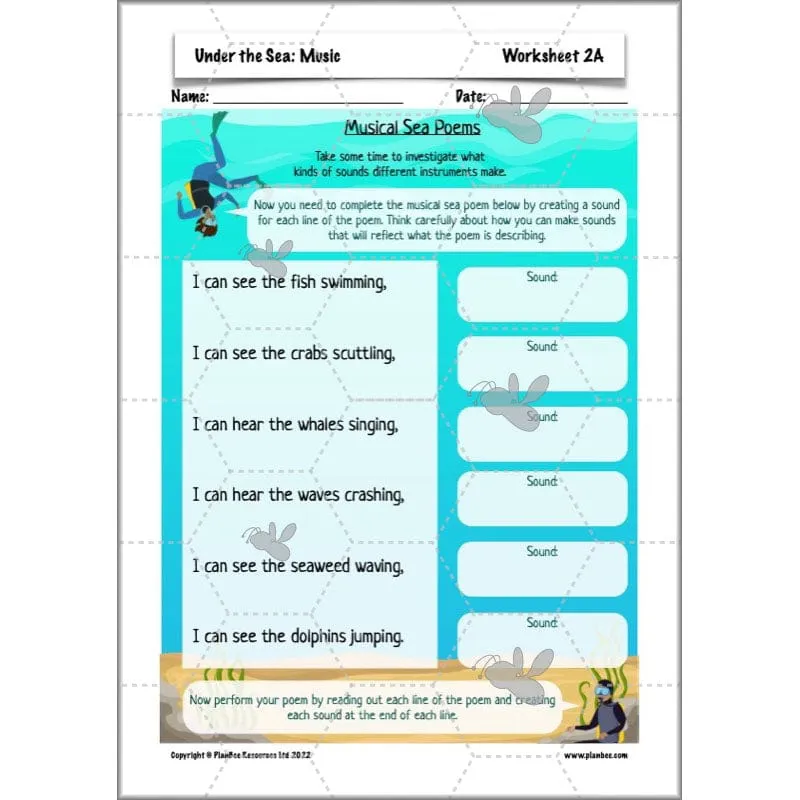 Under the Sea Topic
