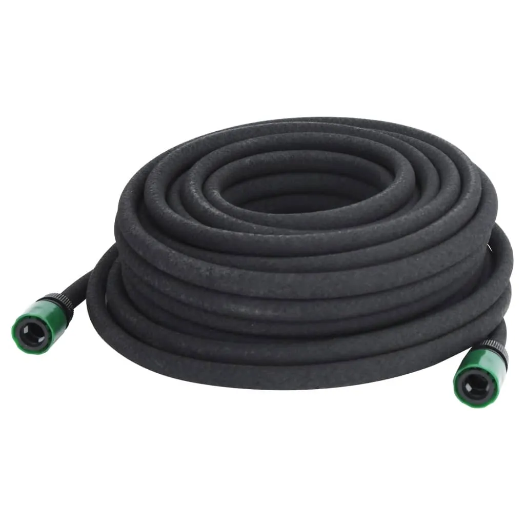 vidaXL Garden Soaker Hose 25m - Flexible & Durable Rubber, Water-Saving Irrigation