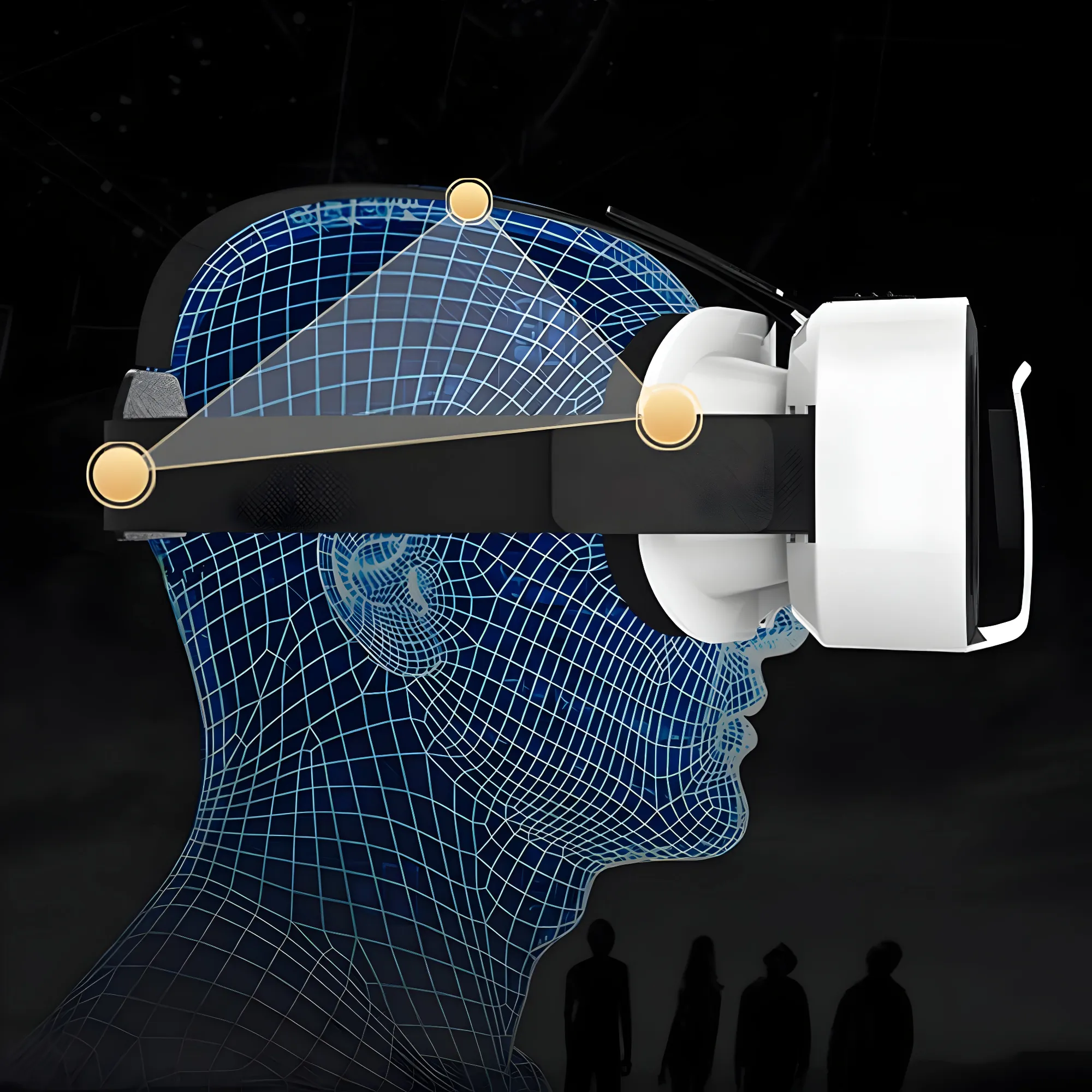 Virtual Real Store Lightweight 3D Vr Headset For Iphone & Android Jg20375160