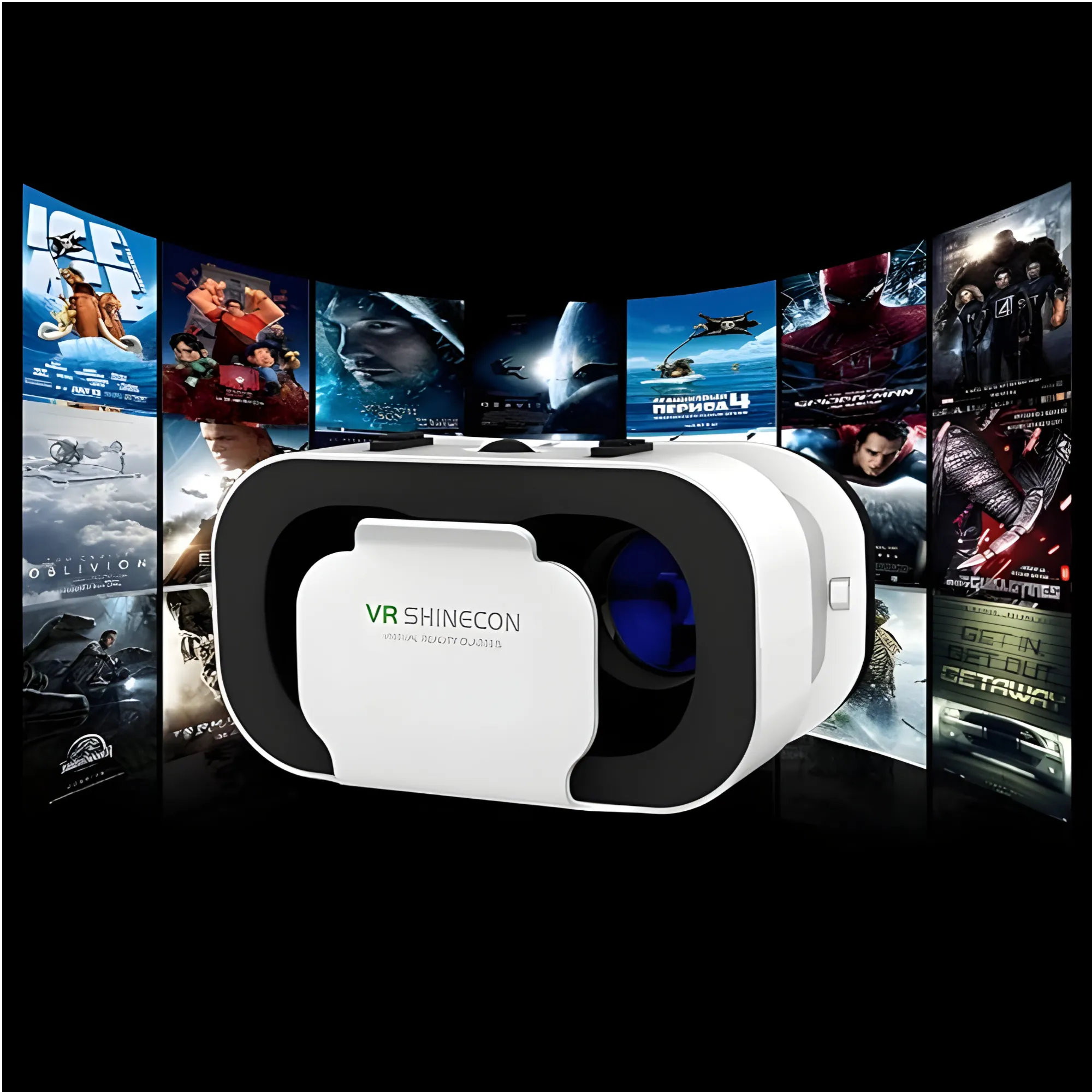 Virtual Real Store Lightweight 3D Vr Headset For Iphone & Android Jg20375160