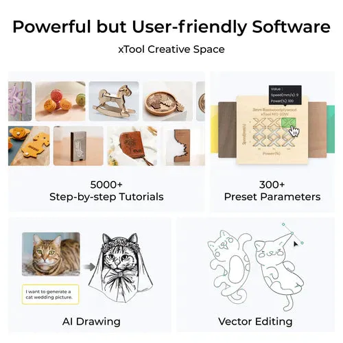 xTool S1: 20W/40W EDU All-In-One Bundle